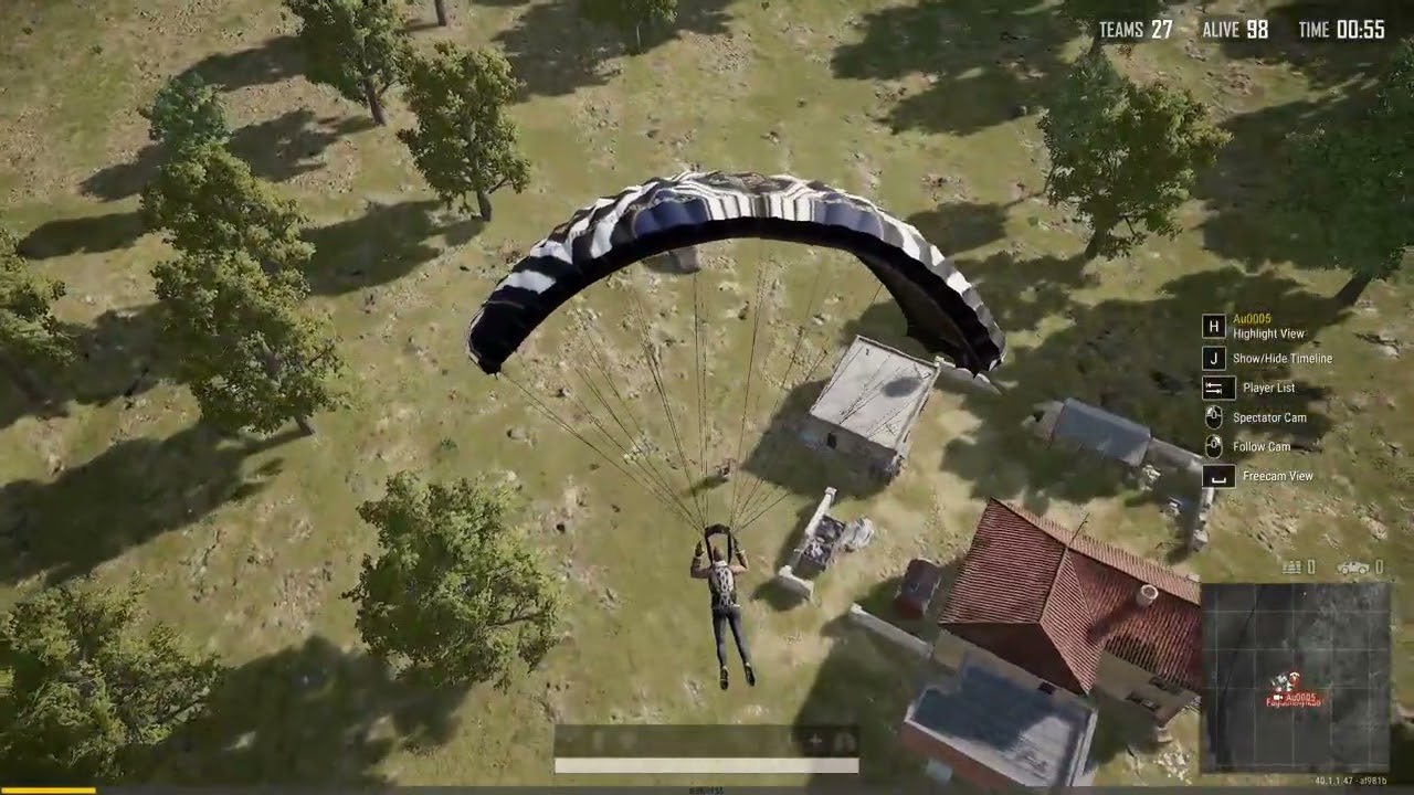 PUBG Есть пробитие  Дикая шара, боту не повезло