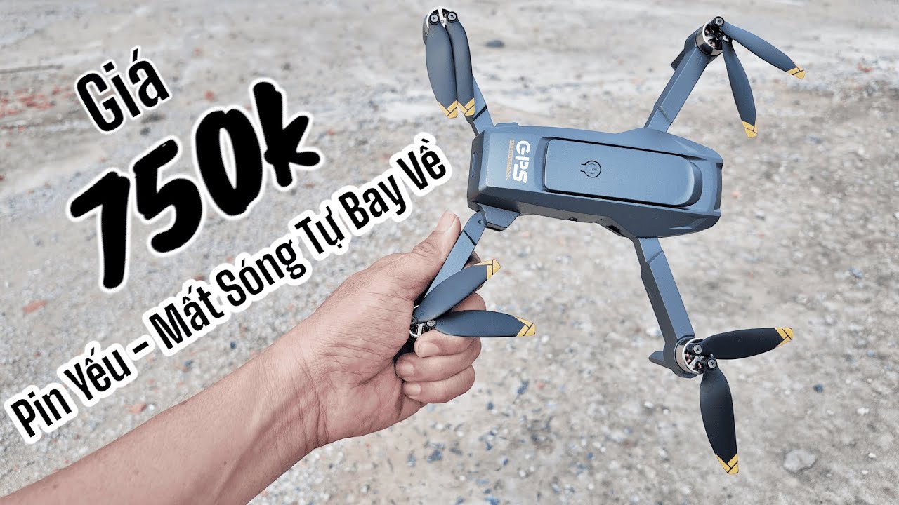 Flycam tập bay giá rẻ ngon nhất hiện nay  - K811 Max Drone Review