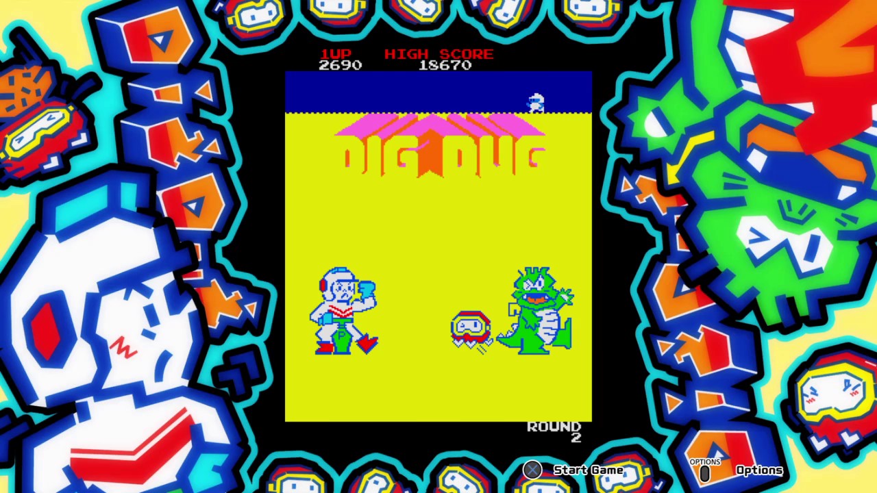 Dig Dug PS4 Gameplay