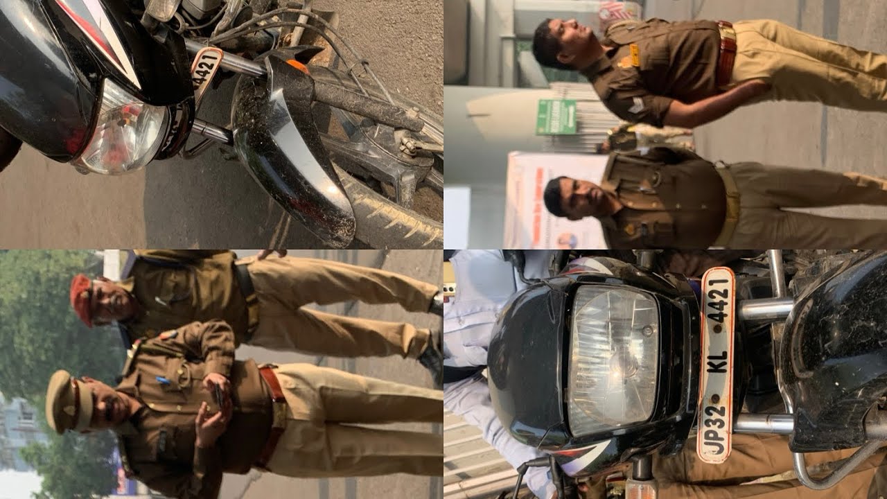 Police a gai 😠Socha nhi tha shubha shubha Lucknow University pe itta bada accedient 😭😫 #police 😱
