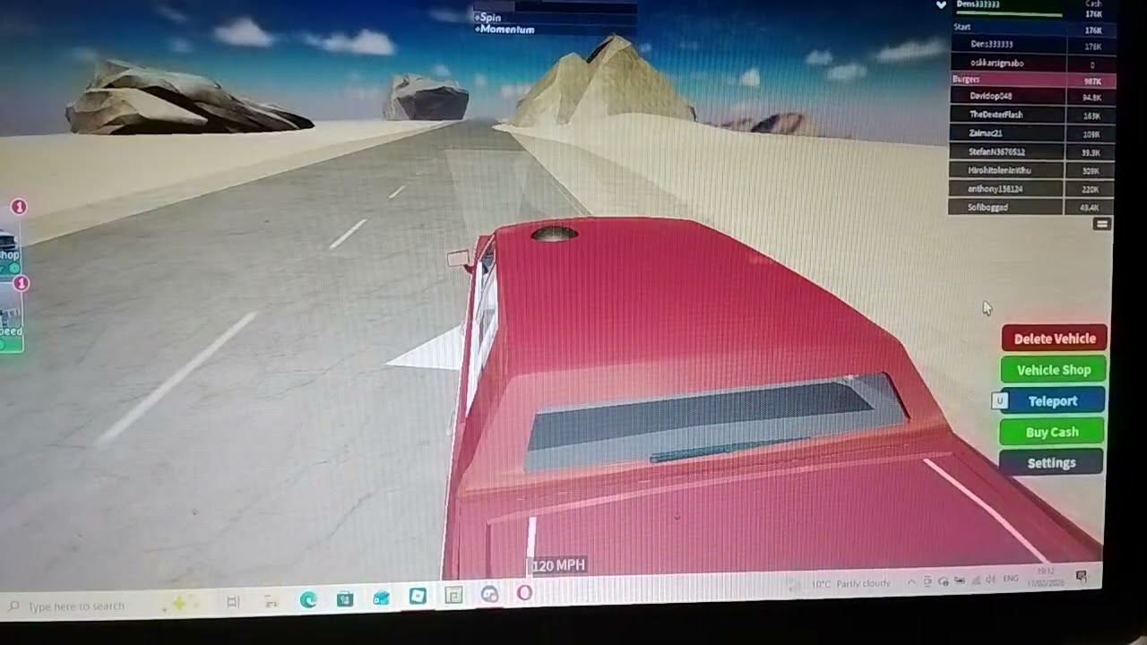Sup y'all today were playing DRIVE cars down a hill!!!!!!