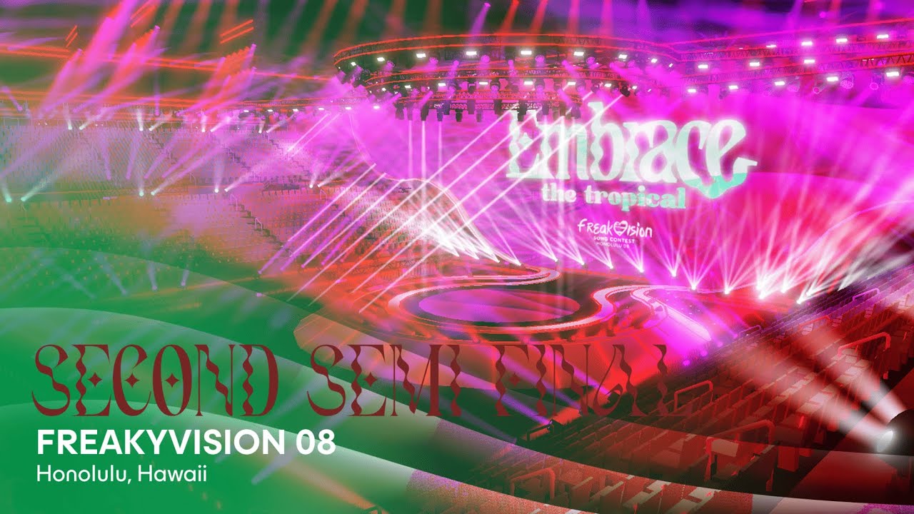 Freakyvision Song Contest | Semi Final 2 | #roblox  #eurovision  #songcontest  #worldvision