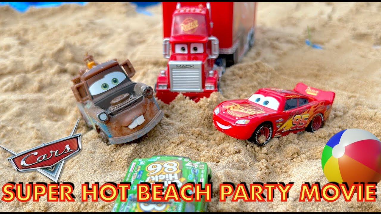 Cars: Super Hot Beach Party Movie-A Disney Cars Fan Film