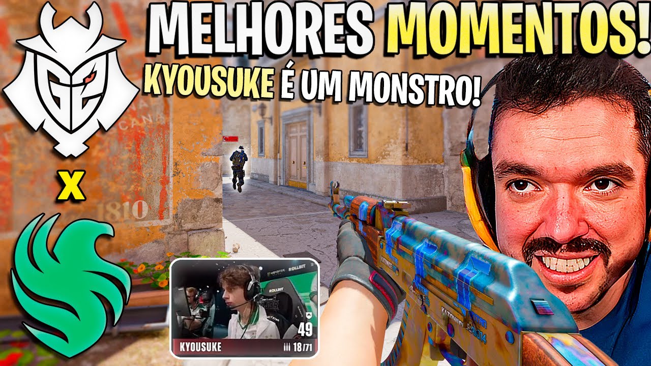 VALENDO VAGA NOS PLAYOFFS!🔥FALCONS x G2 - (MELHORES MOMENTOS) StarLadder Budapest Major (GAULES)