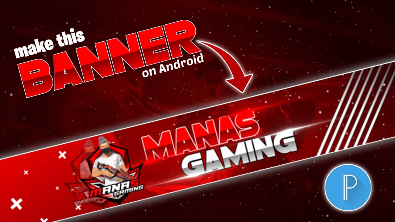how to make gaming banner // make this banner on Android // make this gaming banner // EDITZ MS