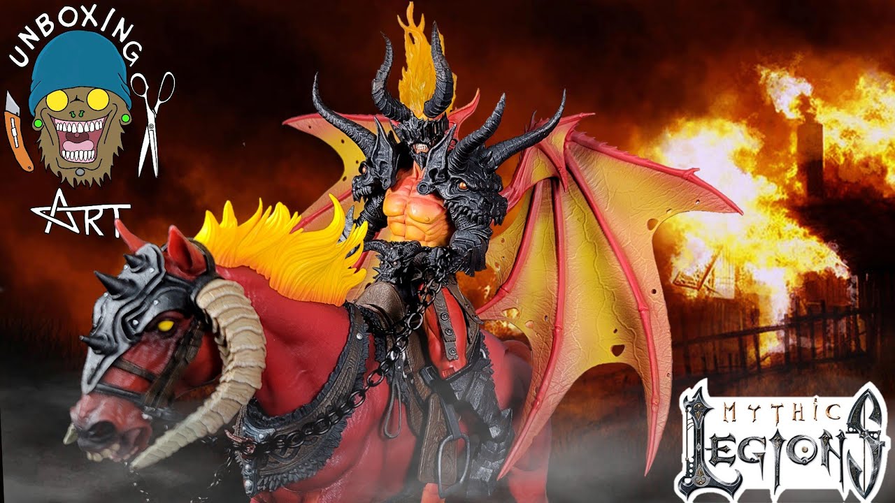 Mythic Legions Arethyr and Aethon Unboxing and Review