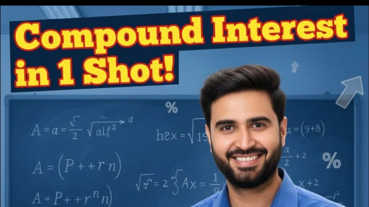 Day 2 Compound Interest #youtube #aplusacademy #asheeshsir #farrukhabad #mathstricks 