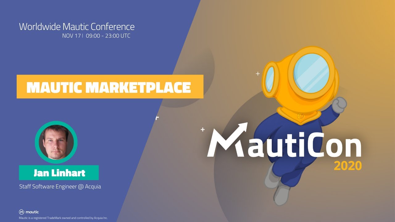 MautiCon 2020 - Jan Linhart - Mautic Marketplace