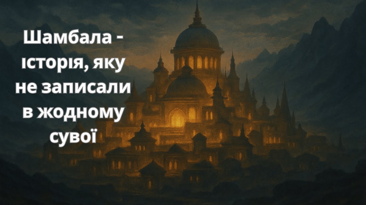 Легенда про Шамбалу — Спокійна історія для сну та занурення
