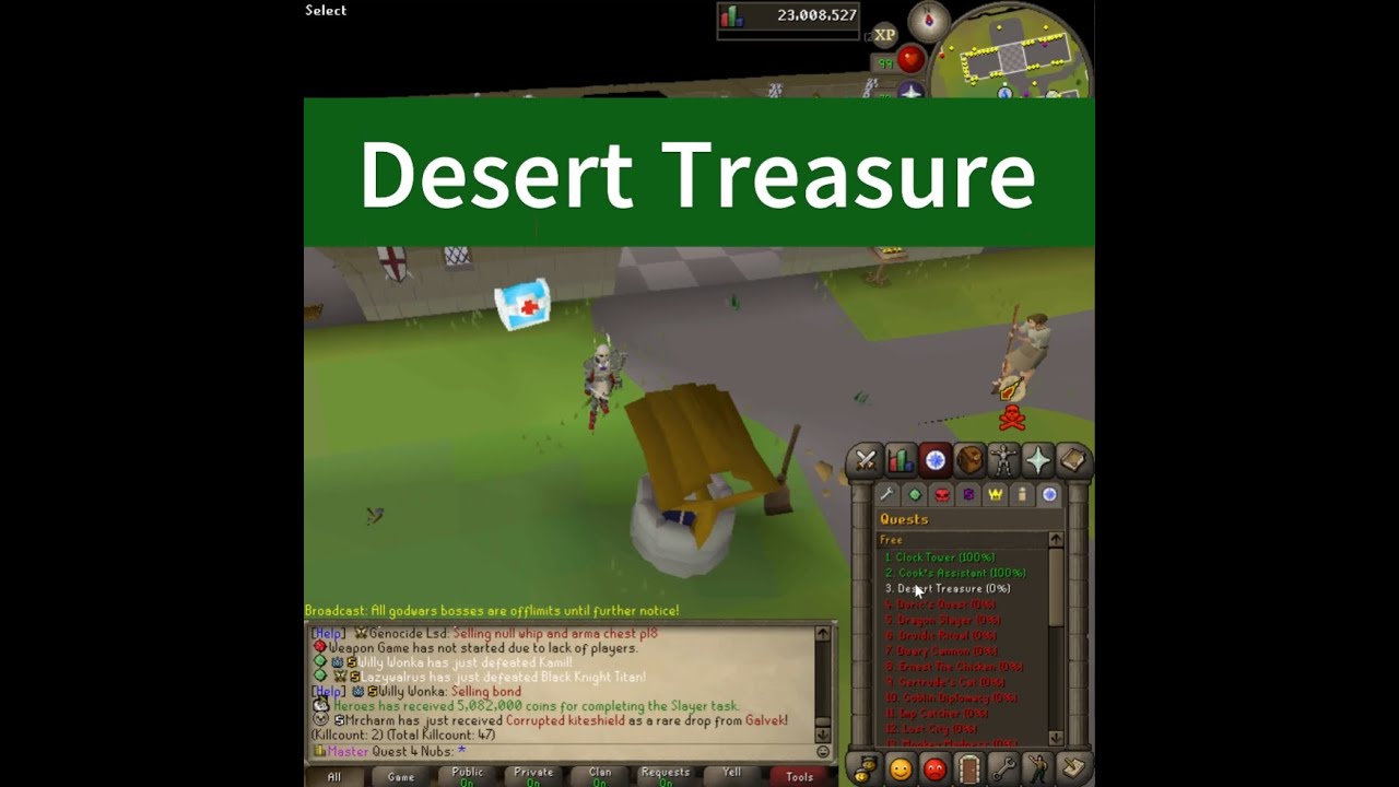 Desert Treasure - Grinderscape RSPS