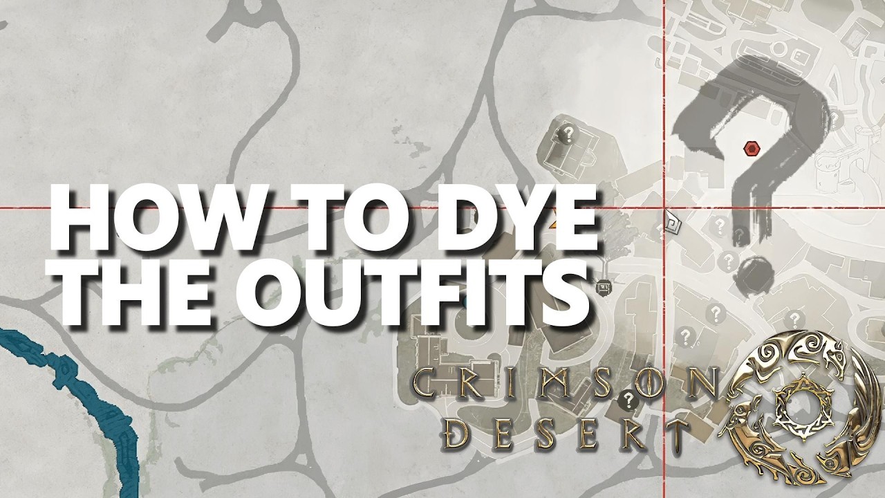 How to Dye the outfits Crimson Desert