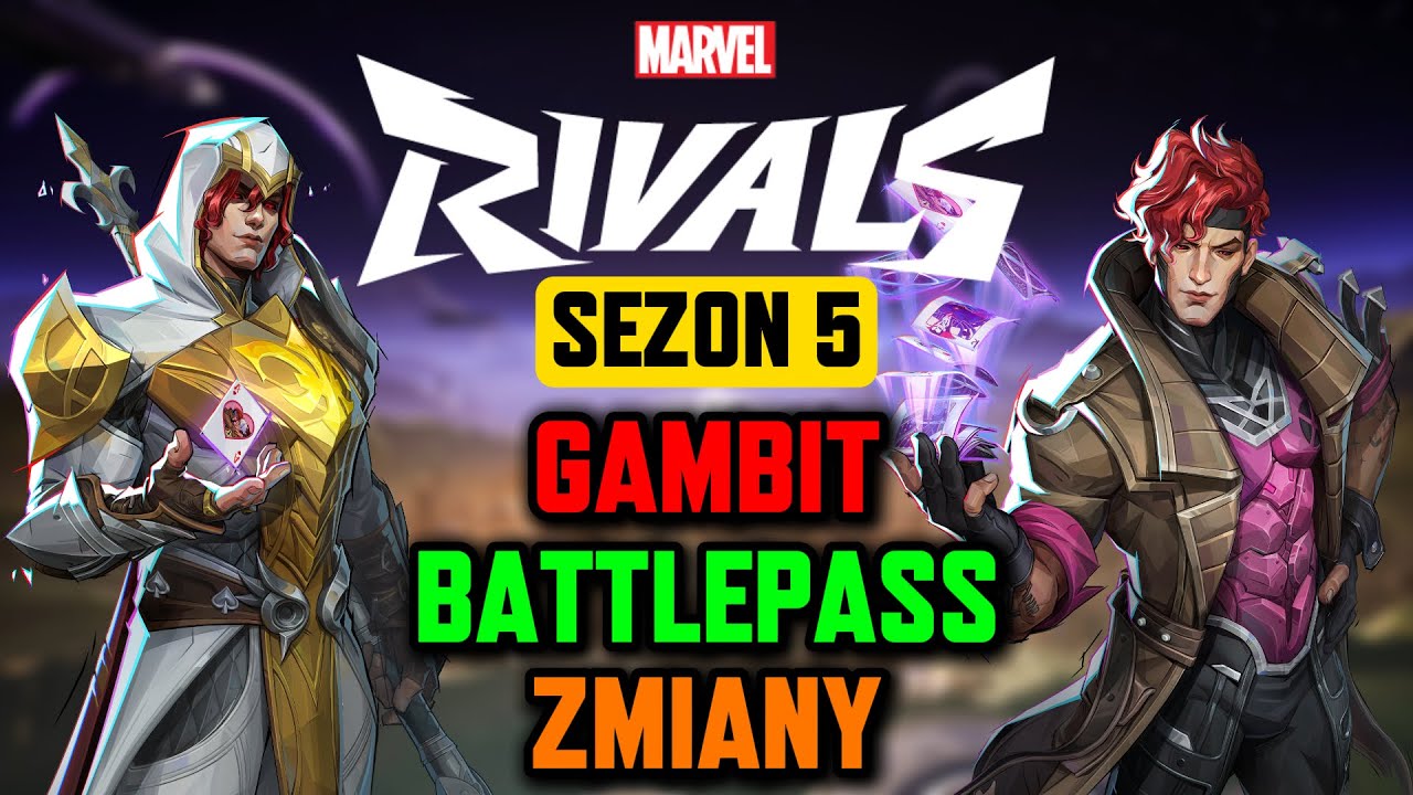 Gambit Battlepass i Nowe Teaumpy Serwer Testowy Sezon 5.0  | Marvel Rivals Polska