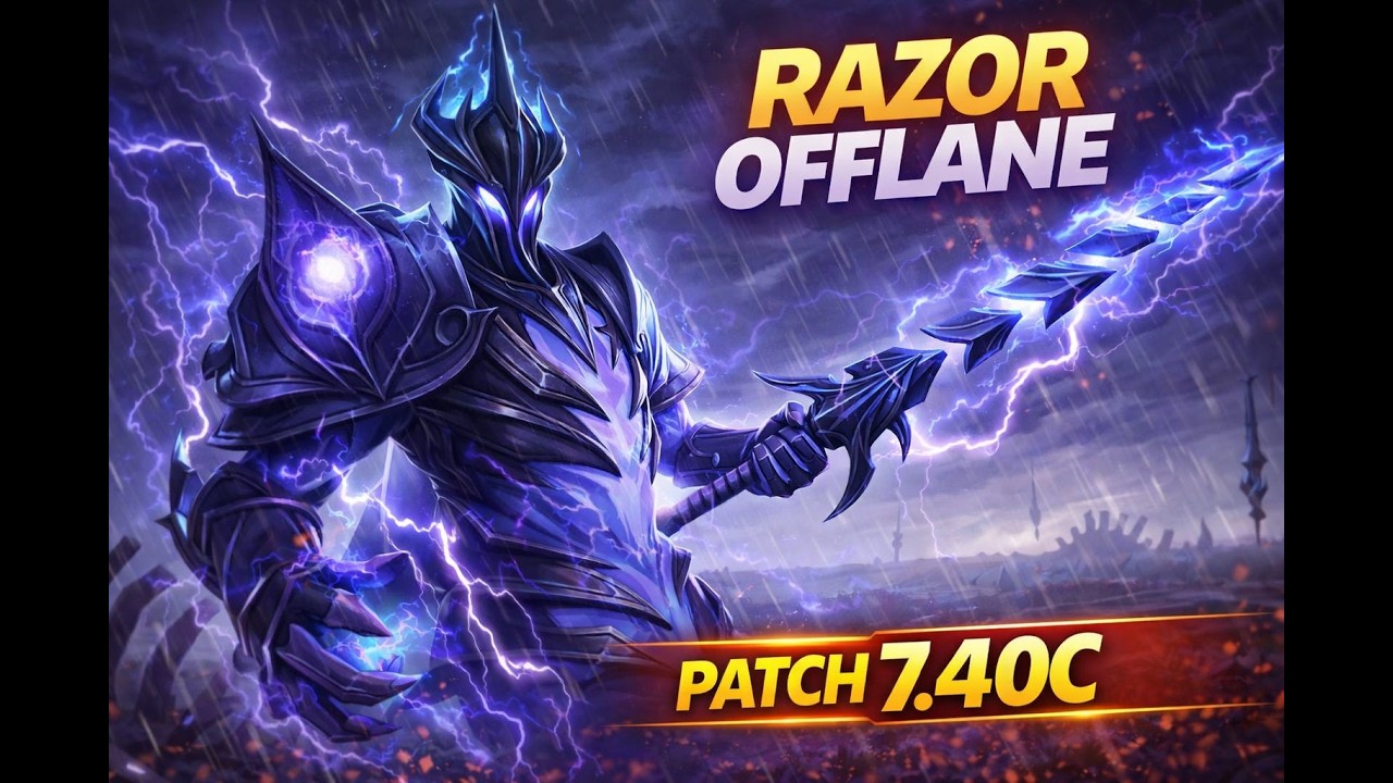 TRAFICANTE DE LA MUERTE CON RAZOR OFFLANER | DOTA 2 RANKED UE [Ep. #69]