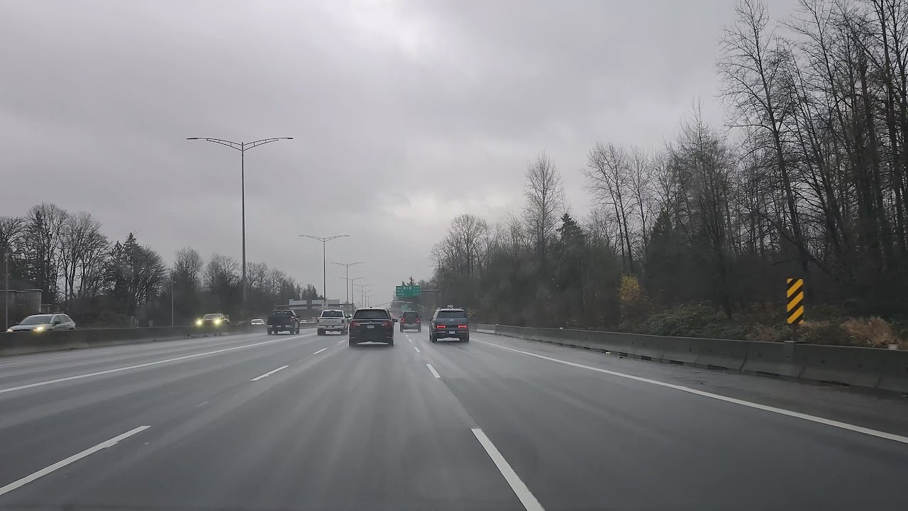 Drive from Surrey, BC (Exit 50 Hwy 1) to Abbotsford, BC (Exit 87 Hwy 1) | 2025.12.07