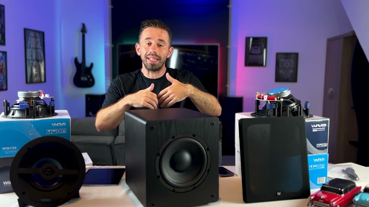 SUBWOOFER ATIVO WAVE WSW 8 175W, SER&Aacute; QUE TOCA? IDEAL PARA HOME THEATER E SOM AMBIENTE