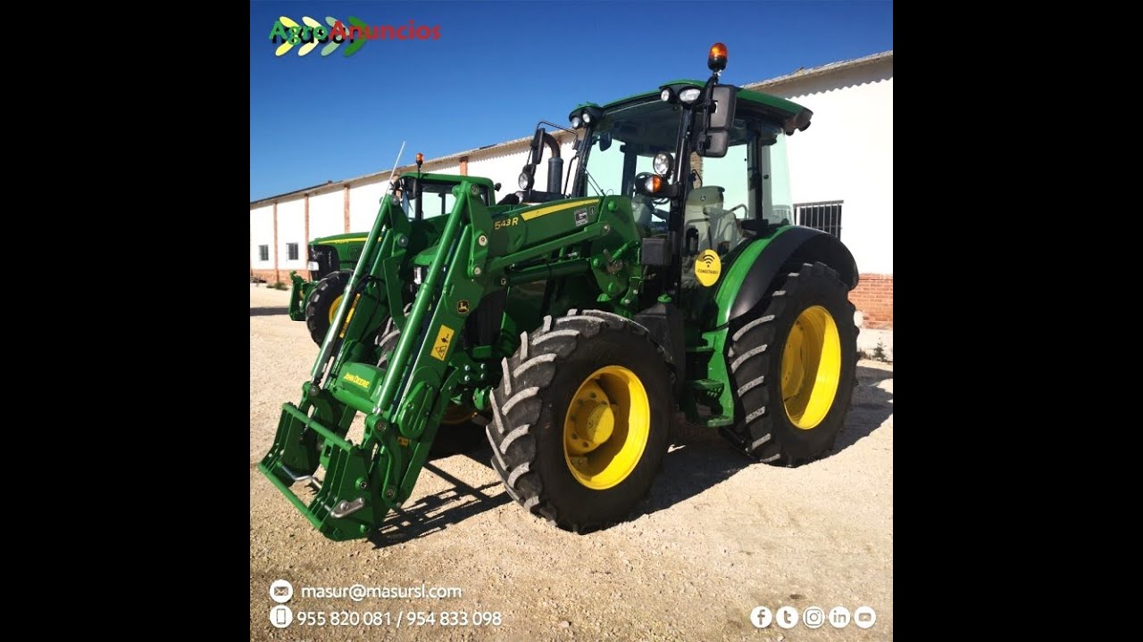 Tractor con pala John Deere 5125R | AgroAnuncios.es