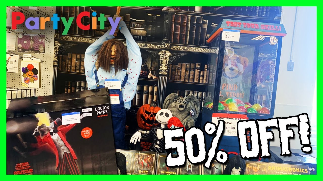 Party City Halloween 2024 50% Off Sale Walkthrough | November 3rd - Party City Halloween 2024