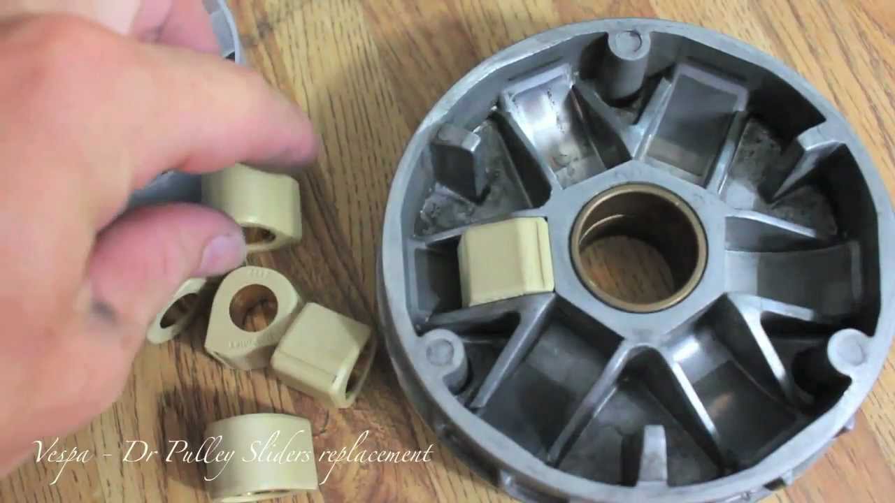 Vespa - Dr Pulley Sliders Replacement | MicBergsma
