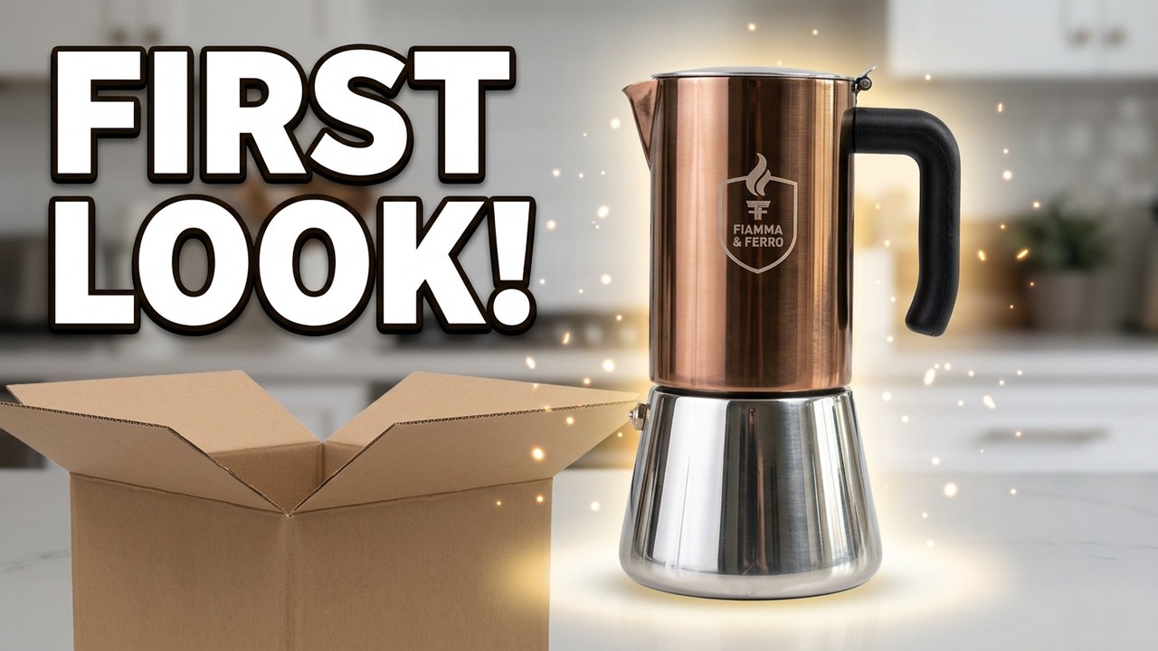 Fiamma and Ferro Stovetop Espresso Maker | First Look Review