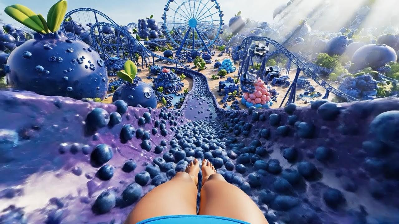 Which Water Slide Would You Like? Ultimate Satisfying ASMR Water Slide Experience