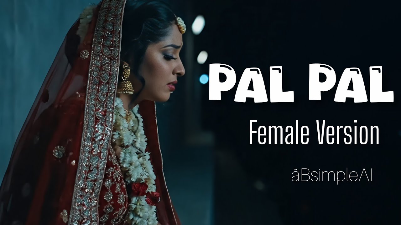 Pal Pal (Female Version) _ Afusic _ Cover Song _ AliSoomroMusic 