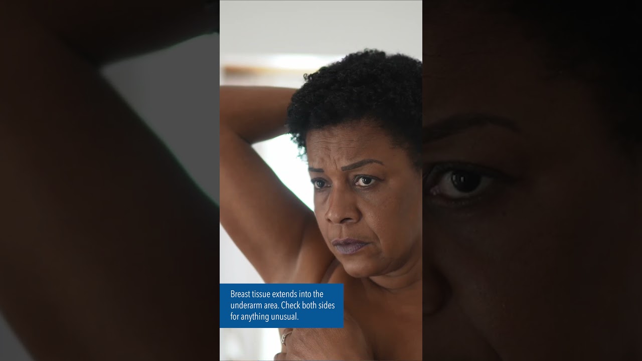 How to Check for Breast Lumps in These 3 Overlooked Spots #shorts