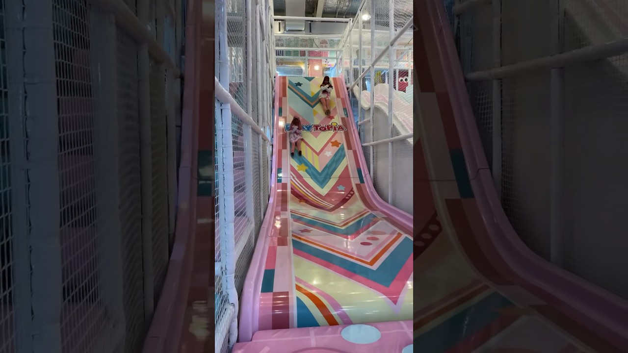 ENJOY THE SLIDES 😍😍#playtopia #slide #shorts