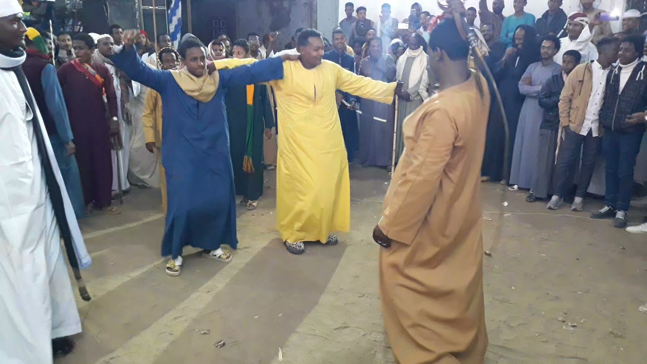 افراح اسوان  و قهوة اسوان الجبنه مع دقة السيره فى الحربياب ب الكرباج محمد رمضان عريس اسوان