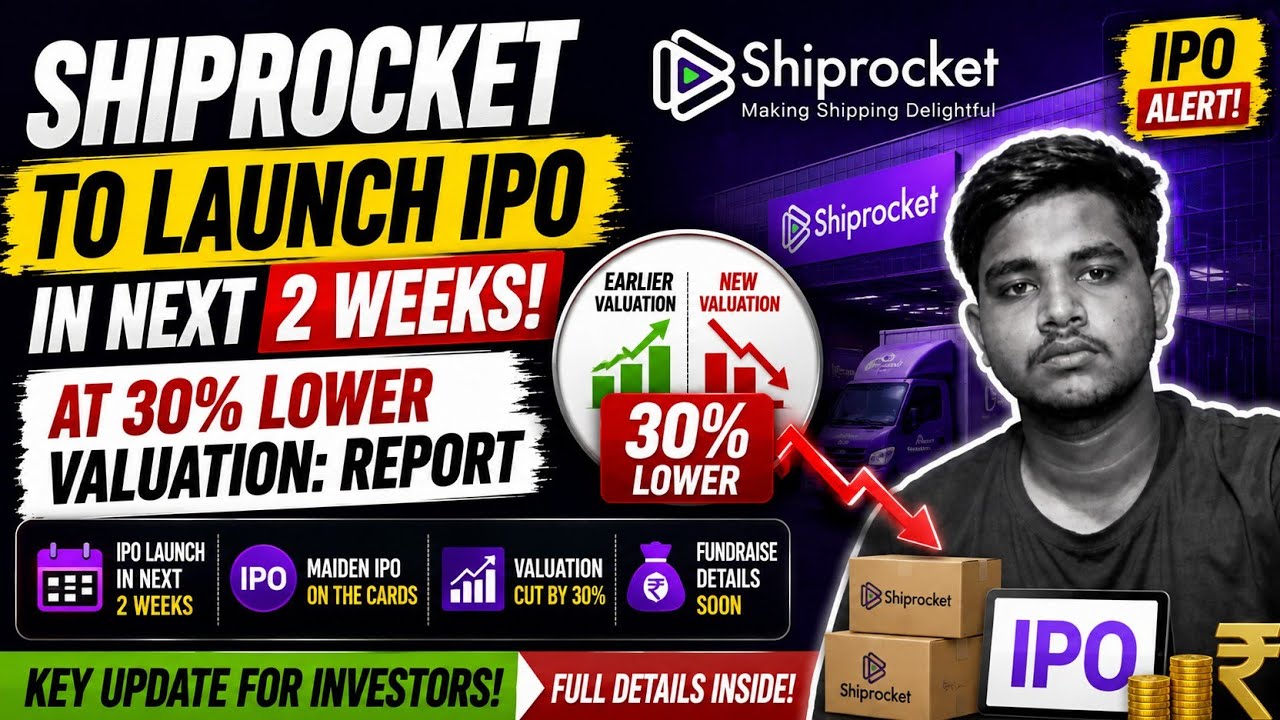 Shiprocket to launch IPO in next 2 weeks at 30% lower valuation: Report