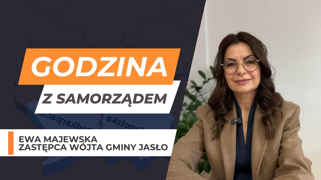 Godzina z Samorządem - Ewa Majewska - Wicewójt Gminy Jasło
