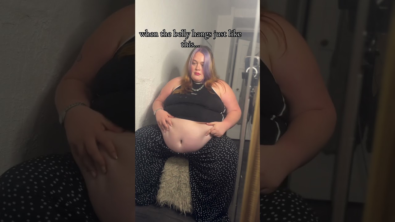 #BellyHang #Feedee #GainingWeight #FatGoals #StuffedAndHappy #BigBelly #BodyPositive #FeedeeLife