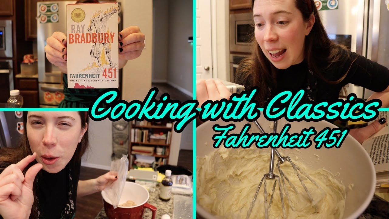 🔥 Fahrenheit 451, writing styles, & censorship // COOKING WITH CLASSICS, Ep. 6 🔥