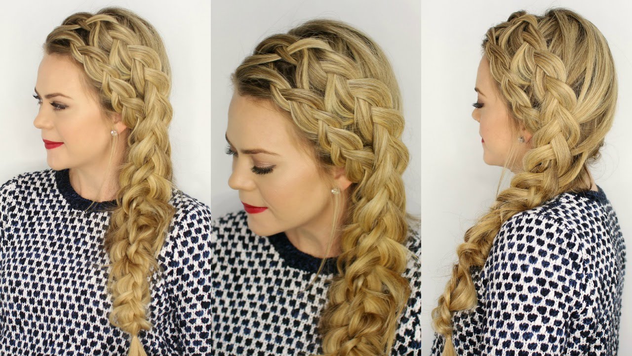 Double Dutch Merged Side Braid