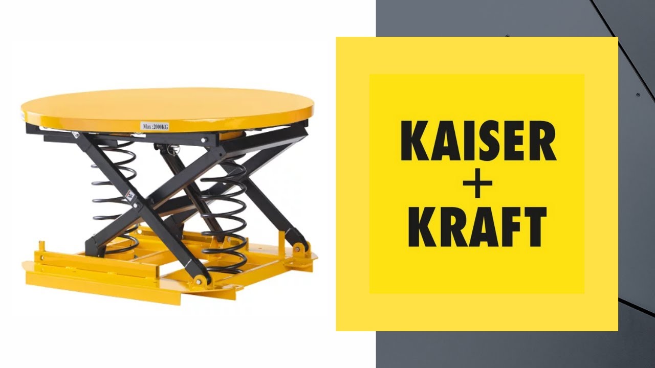 KAISER+KRAFT представляет: Quipo - Поворотный подъемный стол