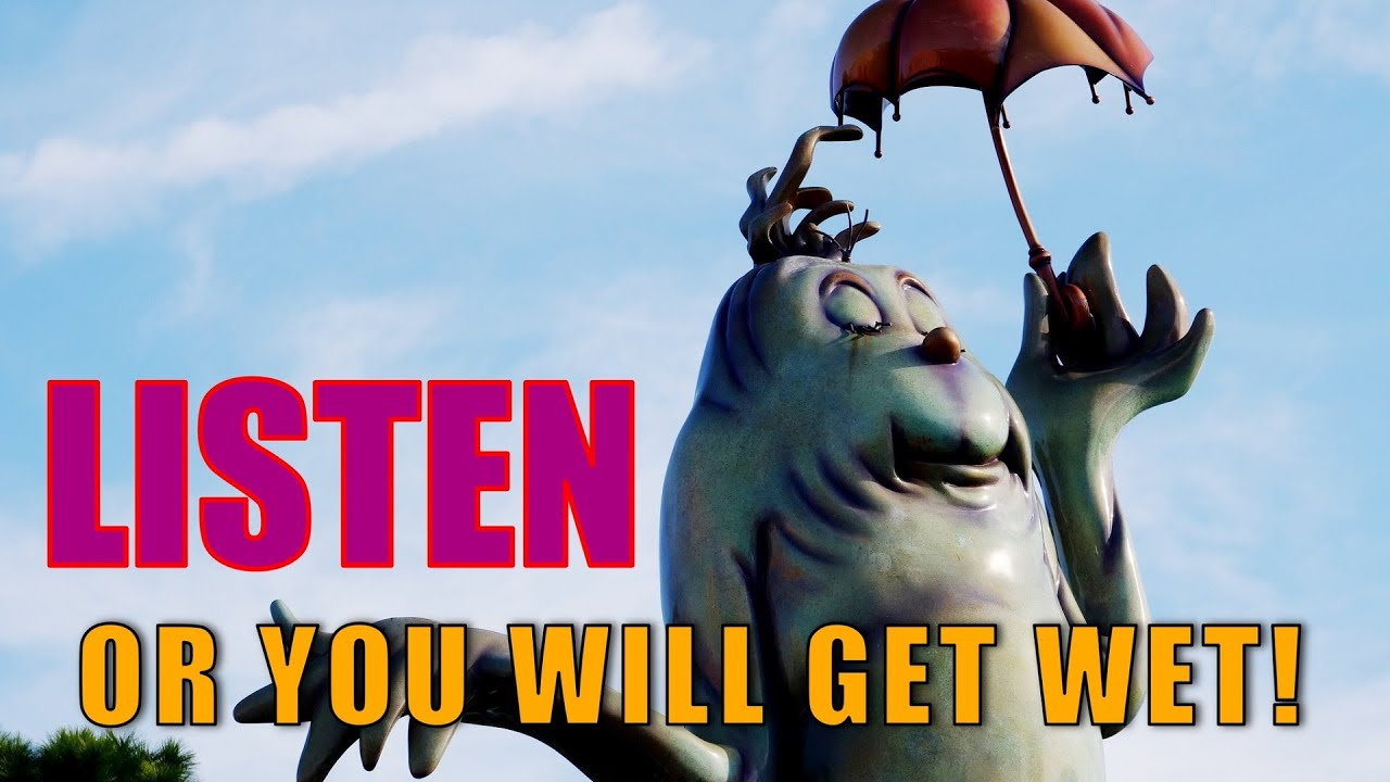 One Fish Two Fish Red Fish Blue Fish Ride Music - Islands of Adventure Orlando - Seuss Landing