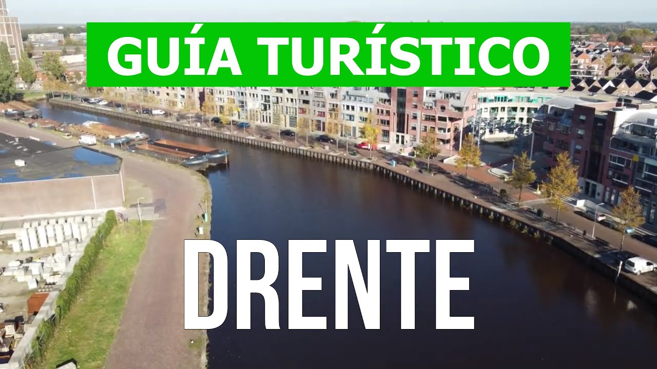 Drente, Pa&iacute;ses Bajos | Assen, Emmen, Meppel, Coevorden | V&iacute;deo dron 4k | Provincia de Drente qu&eacute; ver