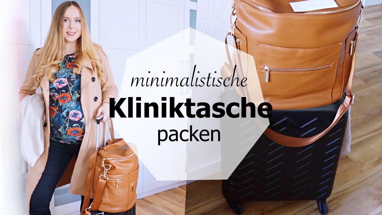 Kliniktasche packen MINIMALISTISCH!