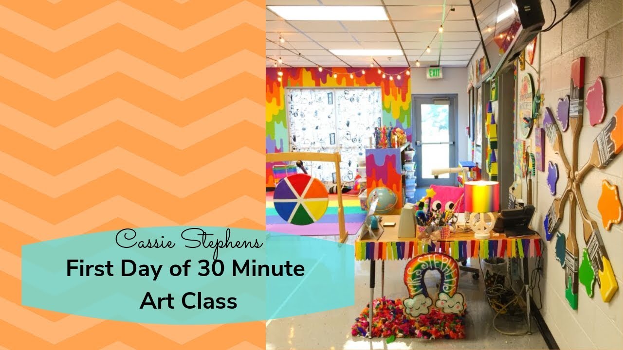 First Day of Art Class, 2019