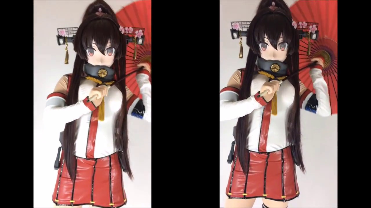 [立体視動画] 着ぐるみ 大和さん