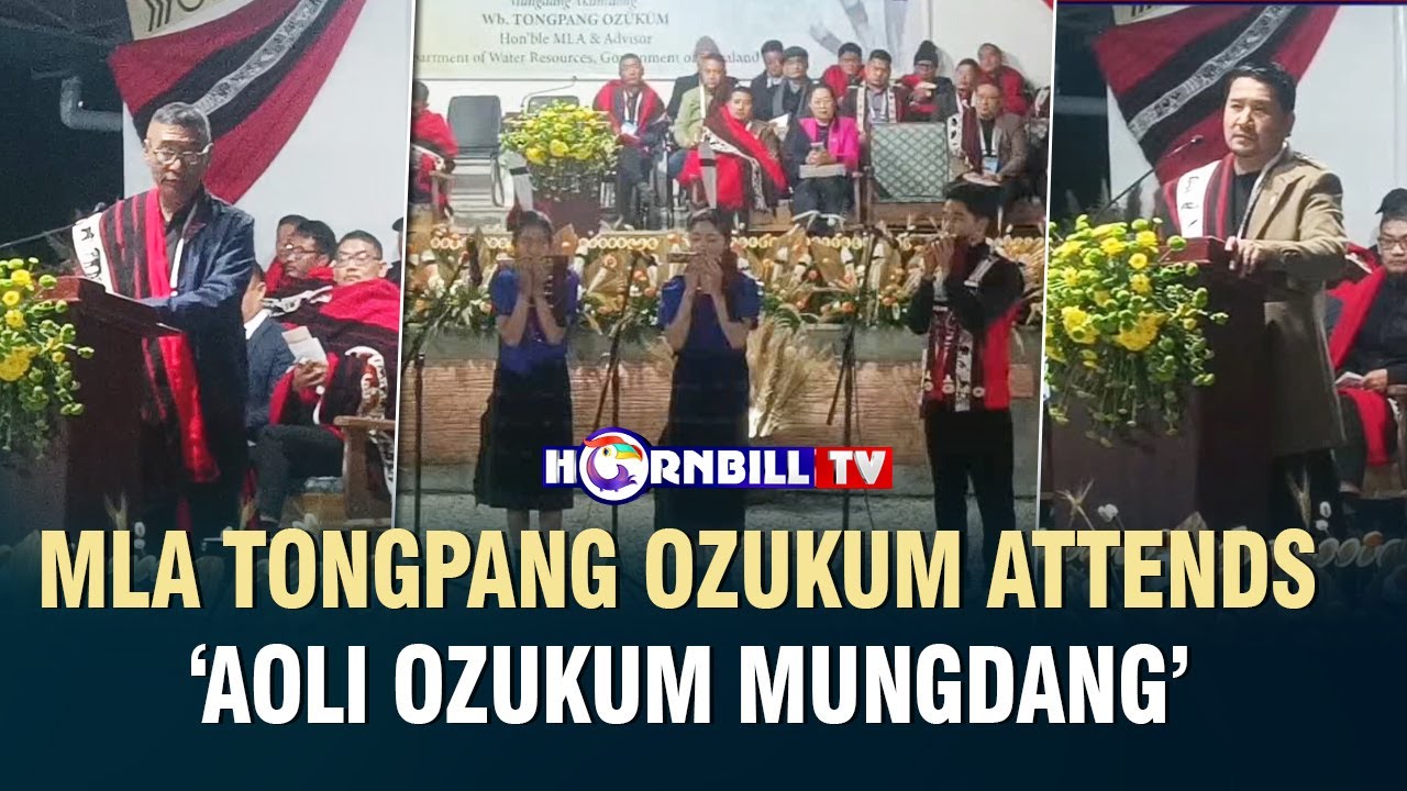 MLA TONGPANG OZUKUM ATTENDS ‘AOLI OZUKUM MUNGDANG’