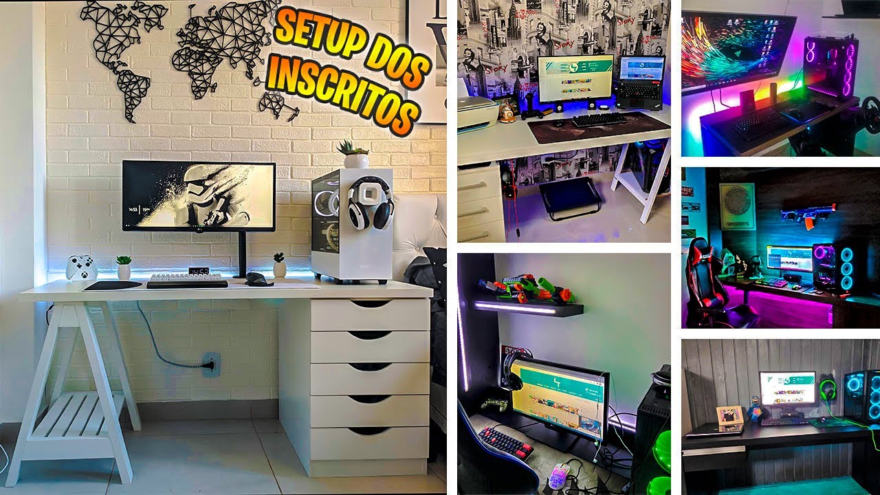 ESSE SETUP É UM SHOW A PARTE - Setup dos inscritos