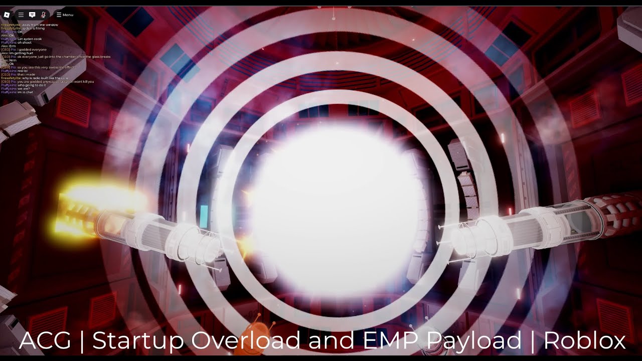 ACG | Startup Overload and EMP Payload | Roblox