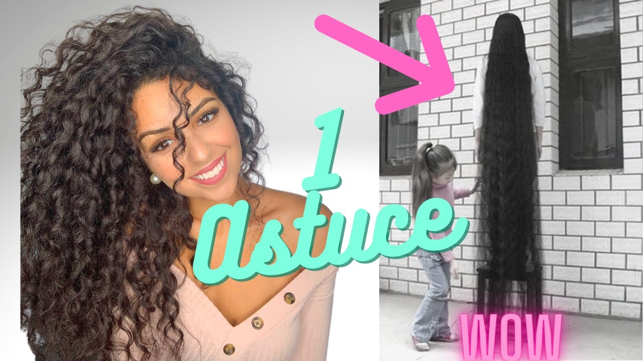 CHEVEUX LONG ET BRILLANT: l'astuce de ma grand mère