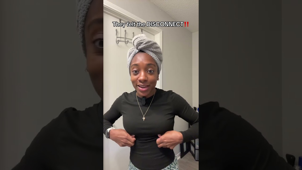 They felt the disconnect‼️