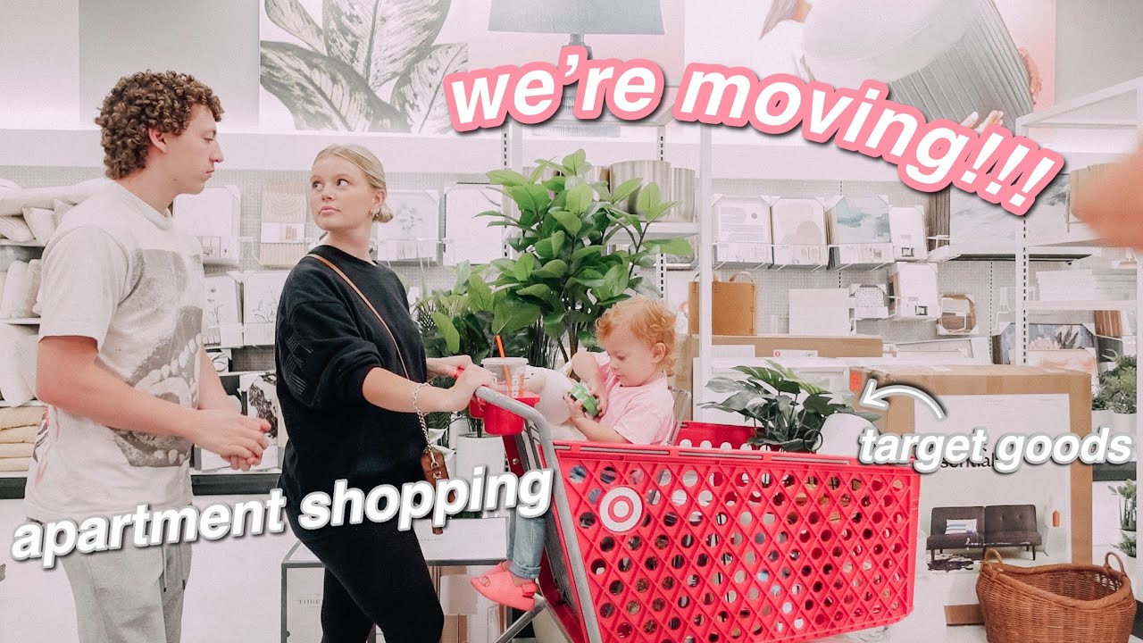 WE'RE MOVING! Shopping For Our Apartment