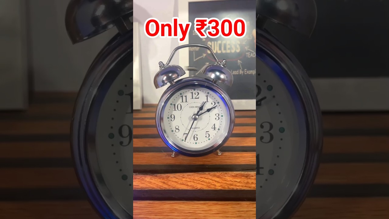 Twin Bell Analog #Alarm #Clock #Unboxing || ⏰ Chen Ming Table Alarm Clock Review & Unboxing