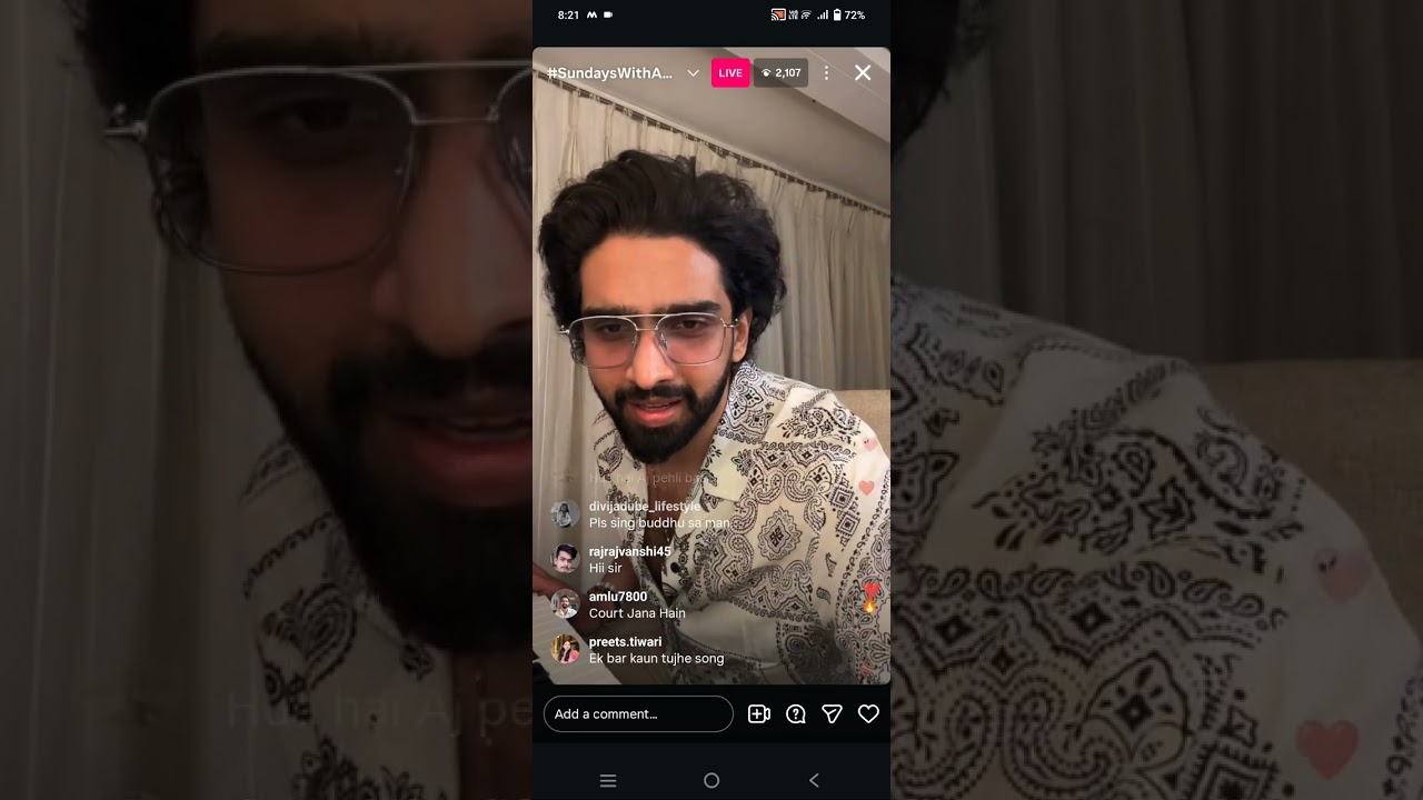 Amal Malik Goes LIVE on Instagram 🎶 | Shocking Talks, Music Truth & Real Emotions