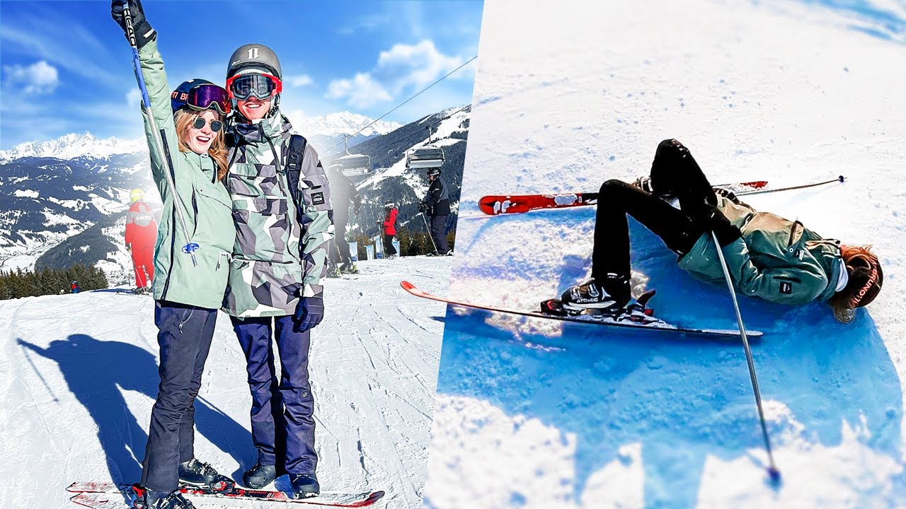 EERSTE KEER WINTERSPORT MET ISA & HET LOOPT METEEN UIT DE HAND!