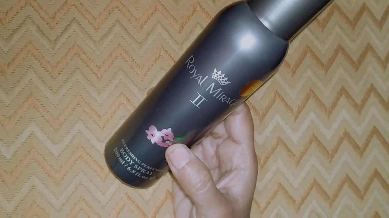 Royal Mirage II review// body spray reviews
