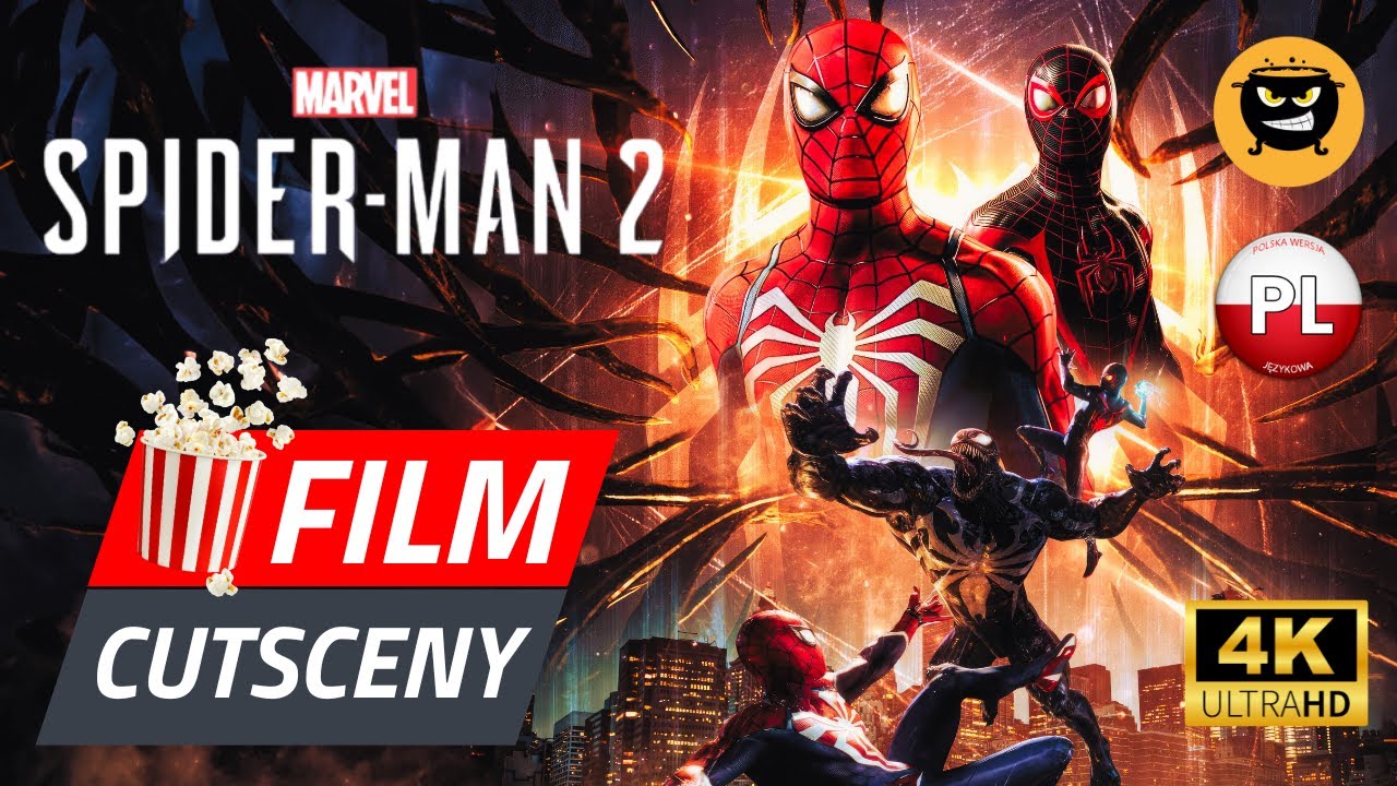 Marvel's Spider-Man 2 PL 🕷 🎬 Cały Film 🎬 Cutscenki 🎬 Filmowe Przerywniki do Fabuły